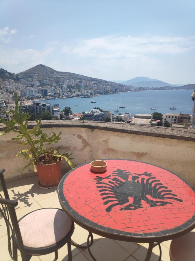 Private Studio Sea View 2 Minutes Away From Beach Sarandë 外观 照片