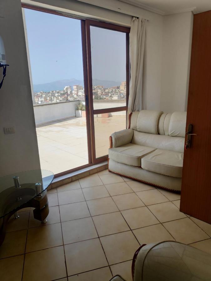 Private Studio Sea View 2 Minutes Away From Beach Sarandë 外观 照片