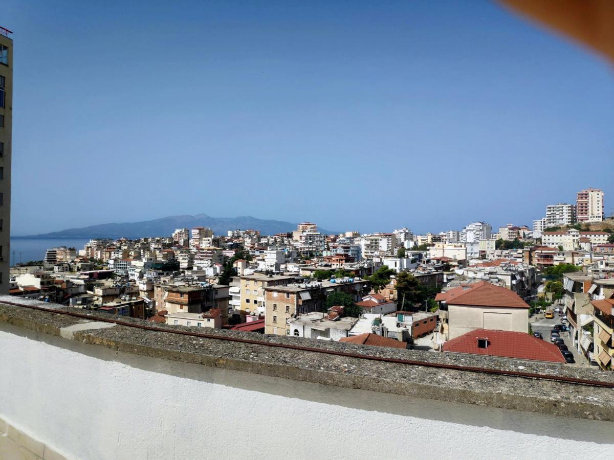 Private Studio Sea View 2 Minutes Away From Beach Sarandë 外观 照片