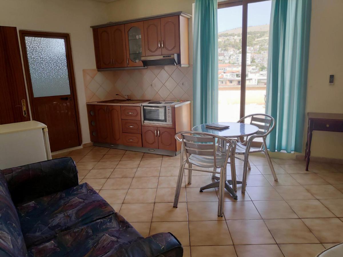 Private Studio Sea View 2 Minutes Away From Beach Sarandë 外观 照片