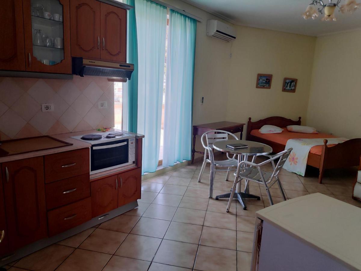 Private Studio Sea View 2 Minutes Away From Beach Sarandë 外观 照片